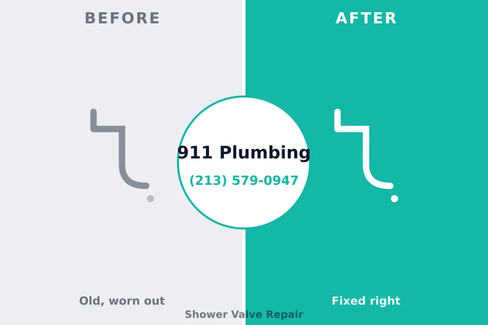 Before and after: plumbing repair Bloomfield, KY